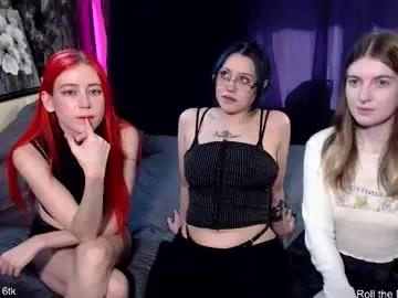 threesomebabes — Suck long tongue [111 tokens left] #lesbian #teen #smalltits #bigass #natural