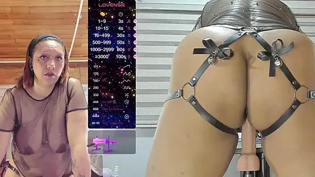 Destiny__Hall — Oil in the ass + Spank x6