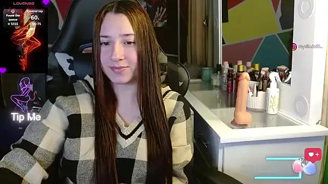 Mysticdoll69_ — playing with the naked pussy