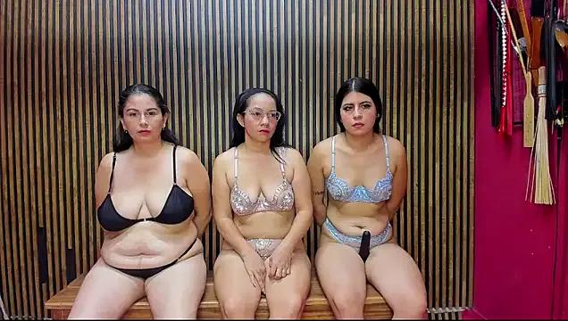 VantablackBDSMShow_ — HOT WAX on Pussy + Belt